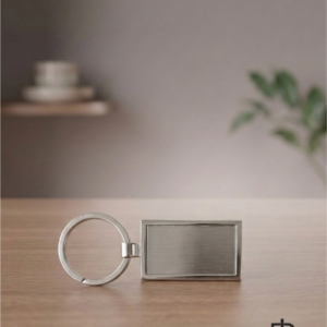 Chaveiro em inox Retângulo